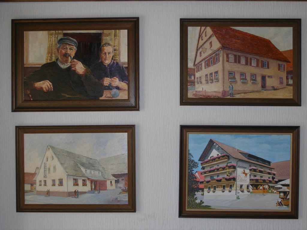 Hotel Gasthof Roessle Westerheim Exterior foto